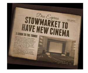 October 2020 - Talk about the opening of the Regal Theatre, Stowmarket